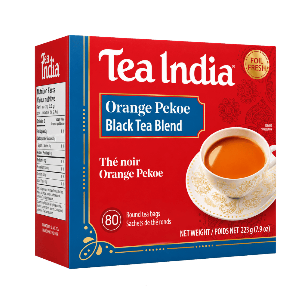 Tea India Orange Pekoe 80 bags buy online USA - 1